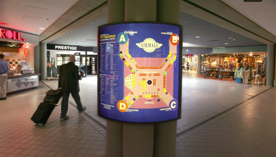 Pittsburgh's airport beats all the rest when it comes to one key metric: sales per passenger. According to Airport Revenue News' 2007 Fact Book, the average passenger boarding a plane at Pittsburgh spends $13, far above the national average of $7.85. 